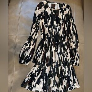 Zara Elegant Print Dress